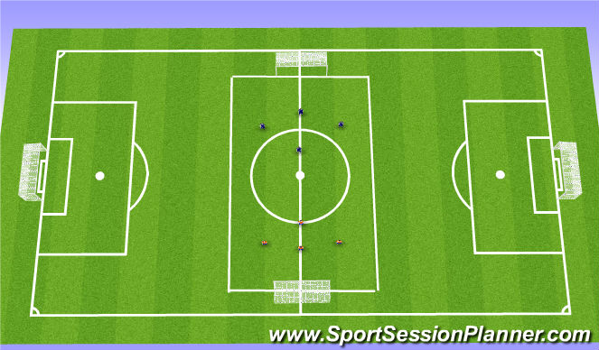 Football/Soccer Session Plan Drill (Colour): Screen 5