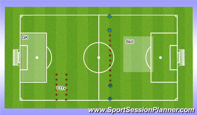 Football/Soccer Session Plan Drill (Colour): Day 2