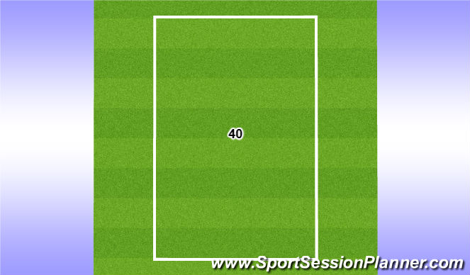 Football/Soccer Session Plan Drill (Colour): 40