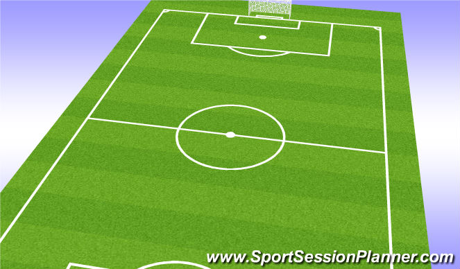 Football/Soccer Session Plan Drill (Colour): Screen 3