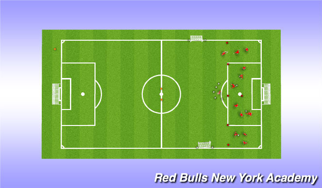 Football/Soccer Session Plan Drill (Colour): Screen 1