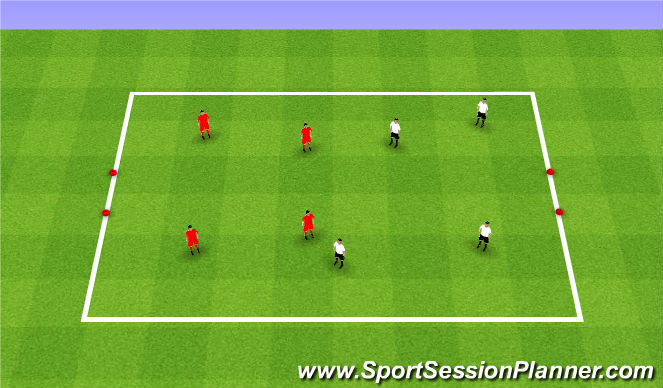 Football/Soccer Session Plan Drill (Colour): Play