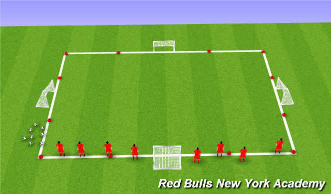 Football/Soccer Session Plan Drill (Colour): Body Movement