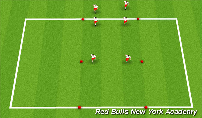 Football/Soccer Session Plan Drill (Colour): SAQ