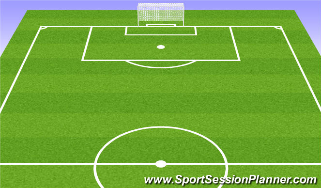 Football/Soccer Session Plan Drill (Colour): Screen 3