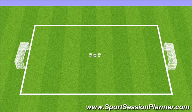 Football/Soccer Session Plan Drill (Colour): Screen 6