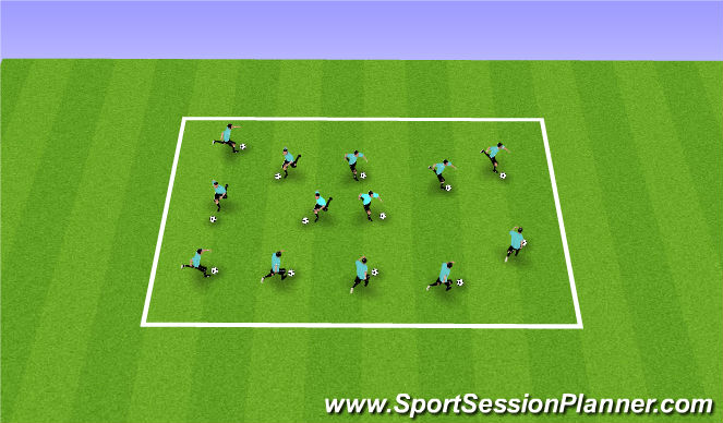 Football/Soccer Session Plan Drill (Colour): Homework Review