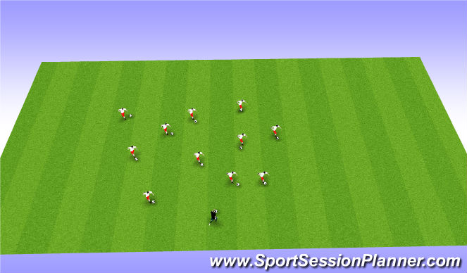 Football/Soccer Session Plan Drill (Colour): Homework review