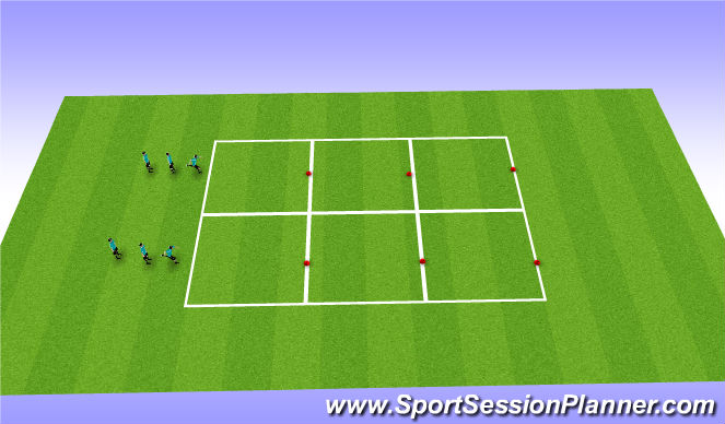 Football/Soccer Session Plan Drill (Colour): 15 minutes