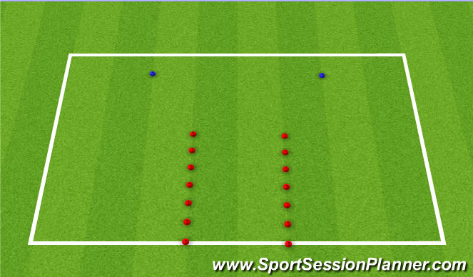 Football/Soccer Session Plan Drill (Colour): Screen 1