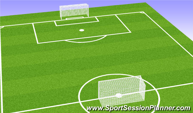 Football/Soccer Session Plan Drill (Colour): small sided game