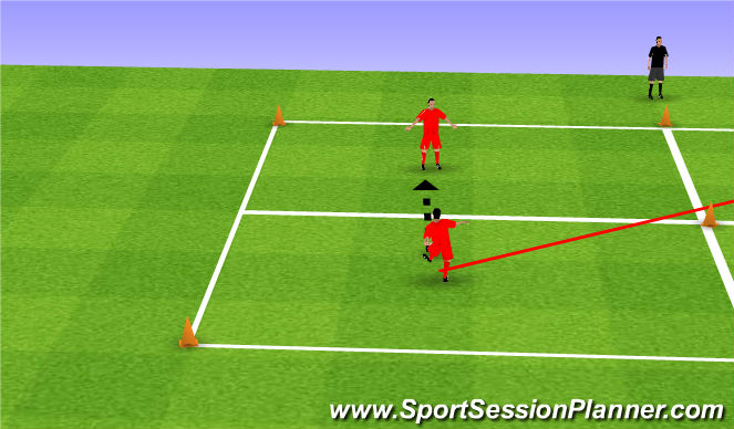 Football/Soccer Session Plan Drill (Colour): Screen 1