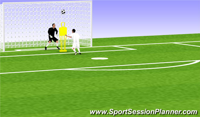 Football/Soccer Session Plan Drill (Colour): Screen 4