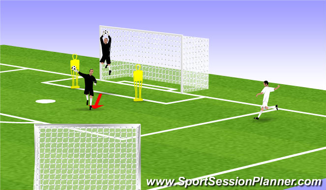 Football/Soccer Session Plan Drill (Colour): Screen 6