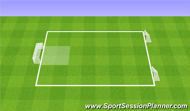 Football/Soccer Session Plan Drill (Colour): Practice