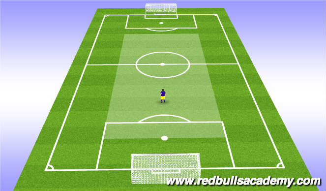 Football/Soccer Session Plan Drill (Colour): Def Mid