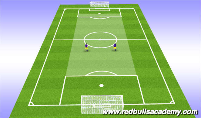 Football/Soccer Session Plan Drill (Colour): Center Mids