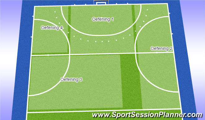 Hockey Session Plan Drill (Colour): Screen 5