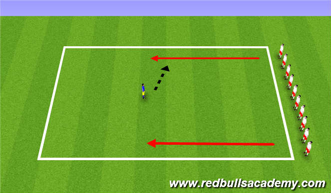 Football/Soccer Session Plan Drill (Colour): Toy Story