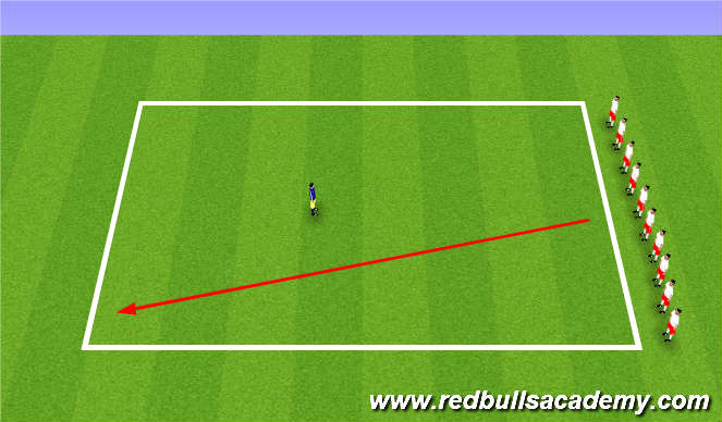 Football/Soccer Session Plan Drill (Colour): Dog Catcher