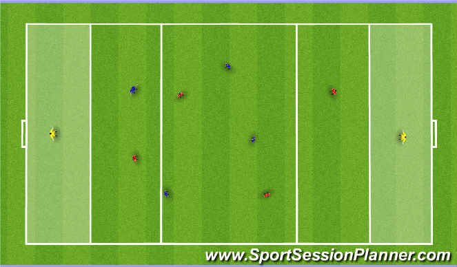 Football/Soccer Session Plan Drill (Colour): Bounce