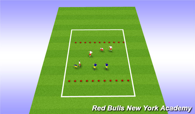 Football/Soccer Session Plan Drill (Colour): Screen 4