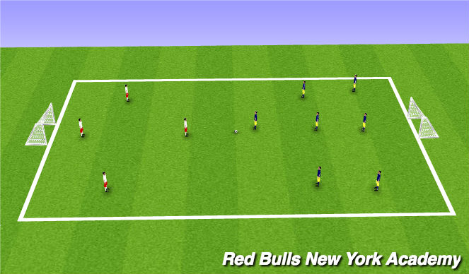 Football/Soccer Session Plan Drill (Colour): Screen 4