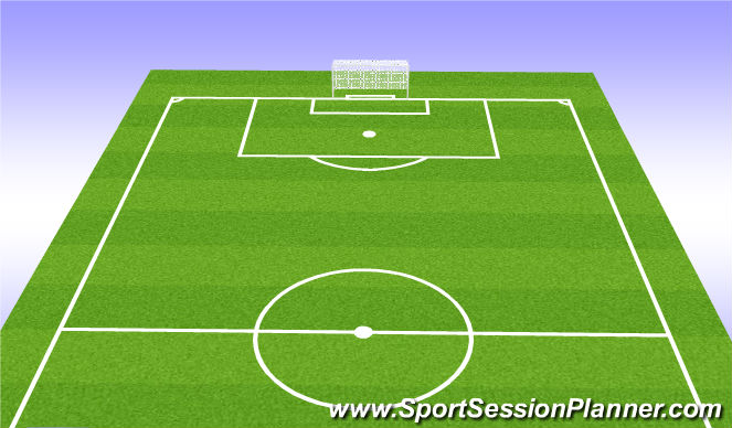 Football/Soccer Session Plan Drill (Colour): Strength