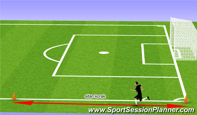 Football/Soccer Session Plan Drill (Colour): Screen 2