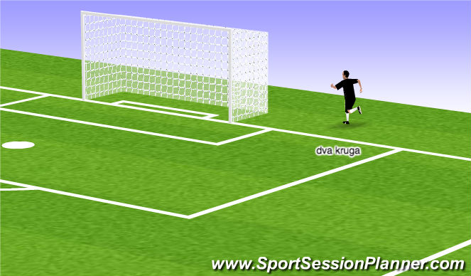 Football/Soccer Session Plan Drill (Colour): Screen 6