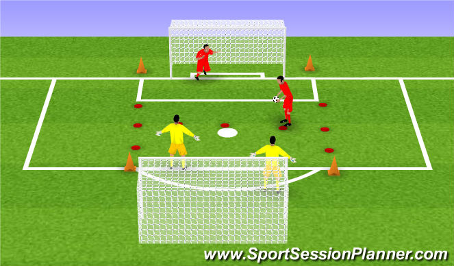 Football/Soccer Session Plan Drill (Colour): Screen 1