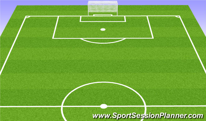 Football/Soccer Session Plan Drill (Colour): Game