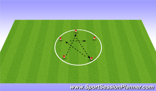 Football/Soccer Session Plan Drill (Colour): Screen 1