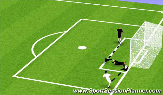 Football/Soccer Session Plan Drill (Colour): Screen 3