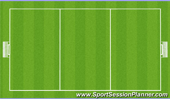 Football/Soccer Session Plan Drill (Colour): Screen 3