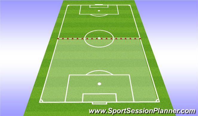 Football/Soccer Session Plan Drill (Colour): Global: 6 v 6 Possession SSG