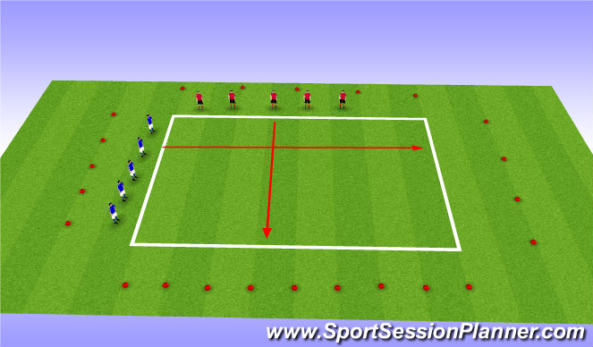 Football/Soccer Session Plan Drill (Colour): Screen 1