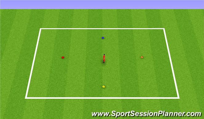 Football/Soccer Session Plan Drill (Colour): Screen 4