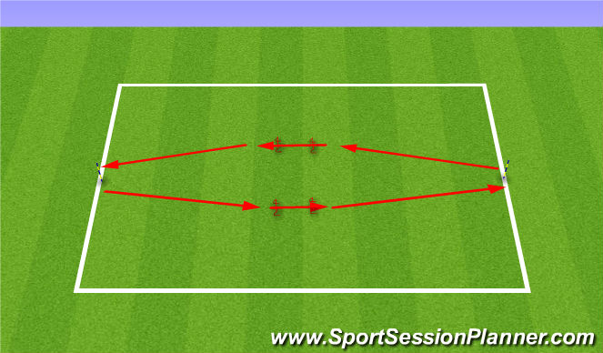 Football/Soccer Session Plan Drill (Colour): Screen 5