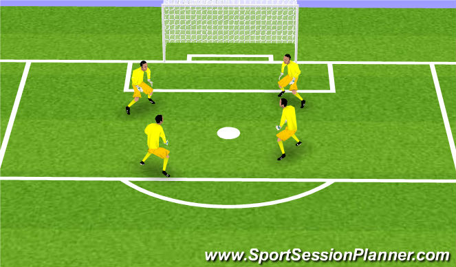 Football/Soccer Session Plan Drill (Colour): Screen 2