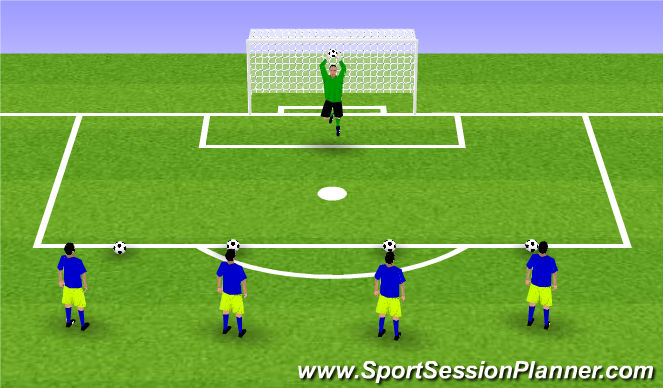 football-soccer-fun-game-shooting-with-laces-technical-shooting