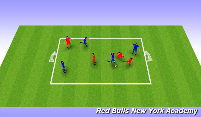 Football/Soccer Session Plan Drill (Colour): Game