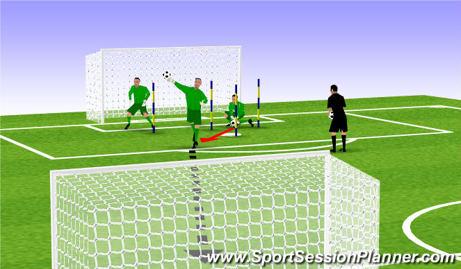 Football/Soccer Session Plan Drill (Colour): Screen 2