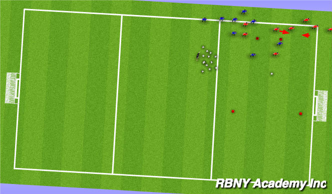 Football/Soccer Session Plan Drill (Colour): Screen 5