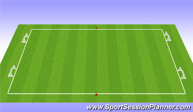 Football/Soccer Session Plan Drill (Colour): Screen 1