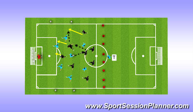 Football/Soccer Session Plan Drill (Colour): P 10