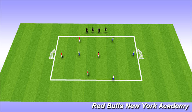 Football/Soccer Session Plan Drill (Colour): Game