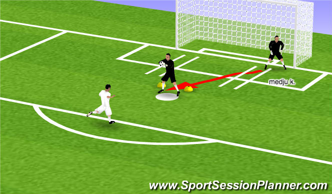 Football/Soccer Session Plan Drill (Colour): Screen 4