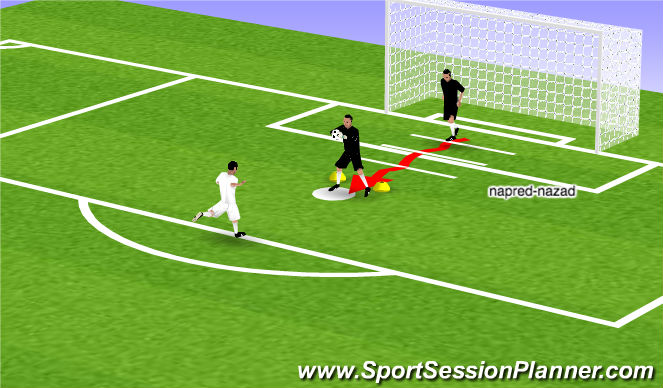 Football/Soccer Session Plan Drill (Colour): Screen 5