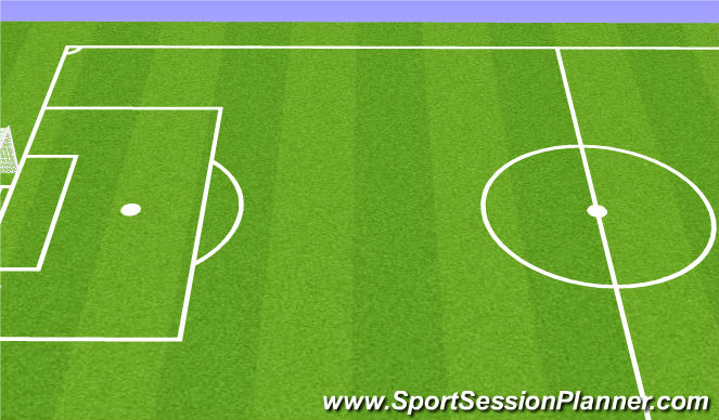 Football/Soccer Session Plan Drill (Colour): Fotbollstennis